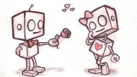robot-sketch-love-cute-wallpaper-preview