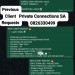 Private Connections SA request example